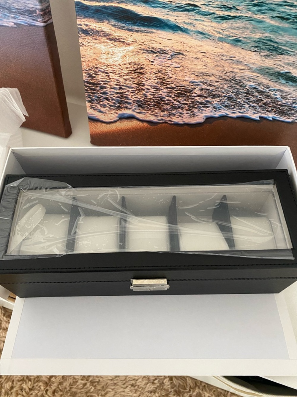 JBW Watch Box Set with Velvet Insert - Picture 3 of 4
